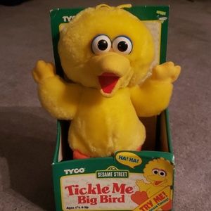 Tickle me big bird